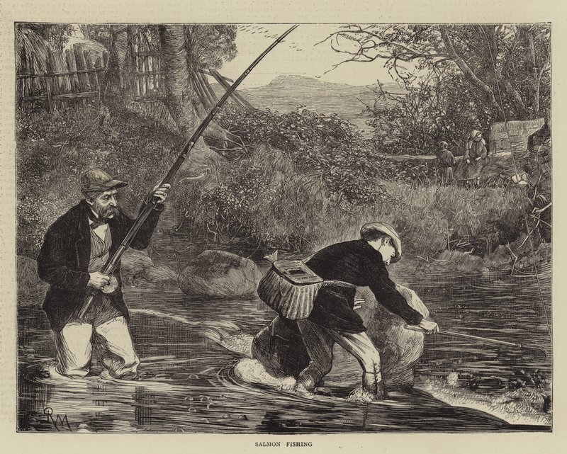 Laxfiske av Robert Walker Macbeth