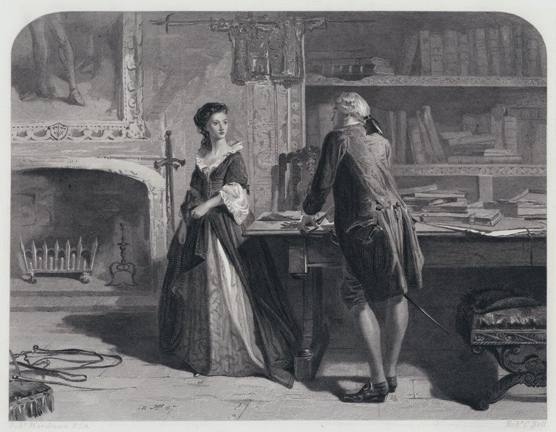 Illustration för Rob Roy (gravyr) av Robert (after) Herdman