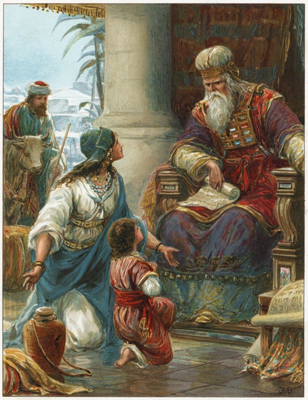 Hanna tar med Samuel till Eli av Robert Ambrose Dudley