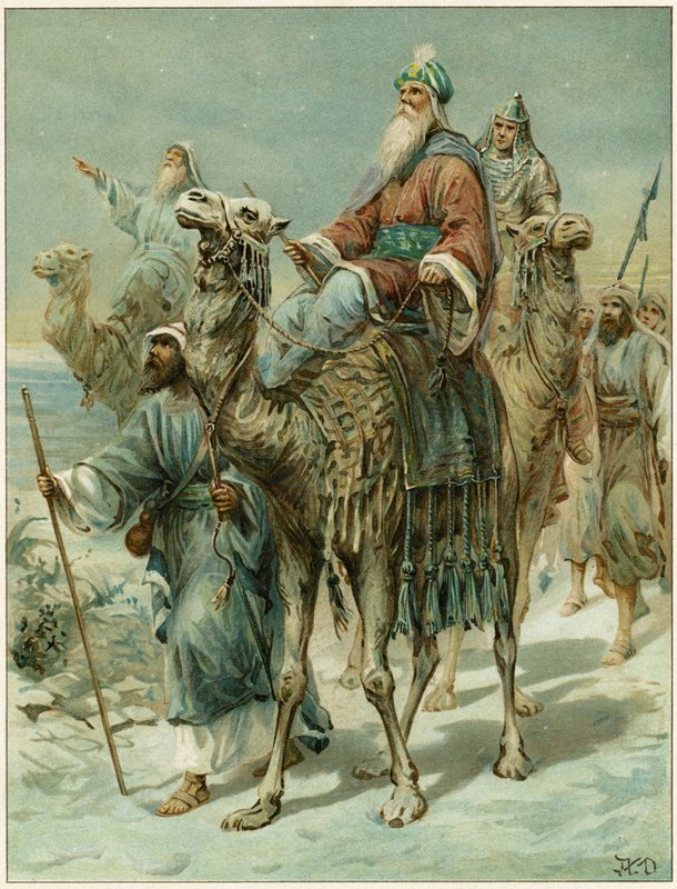 De vise männen söker Jesus av Robert Ambrose Dudley