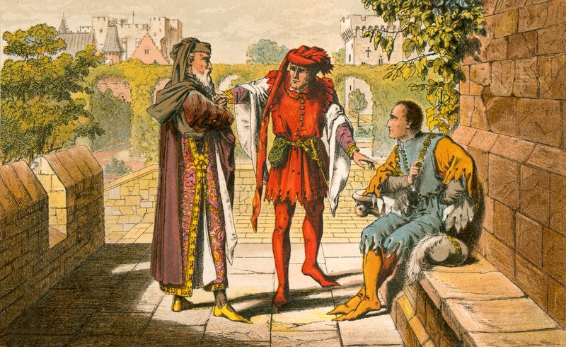 Warwick. "Var vi de första som hälsar vår rättmätige suverän" av Robert Ambrose Dudley
