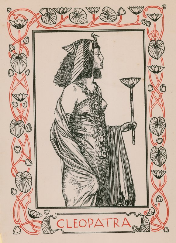 Cleopatra, Antony och Cleopatra av Robert Anning Bell