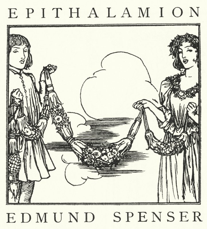 Epithalamion, Edmund Spenser (lito) av Robert Anning Bell