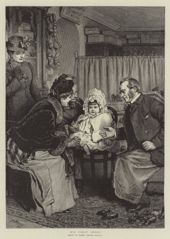 Hans första skor av Robert Barnes