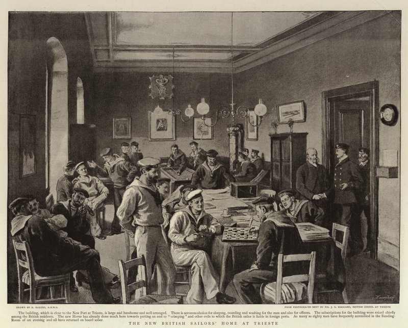 Det nya brittiska sjömanshemmet i Trieste av Robert Barnes