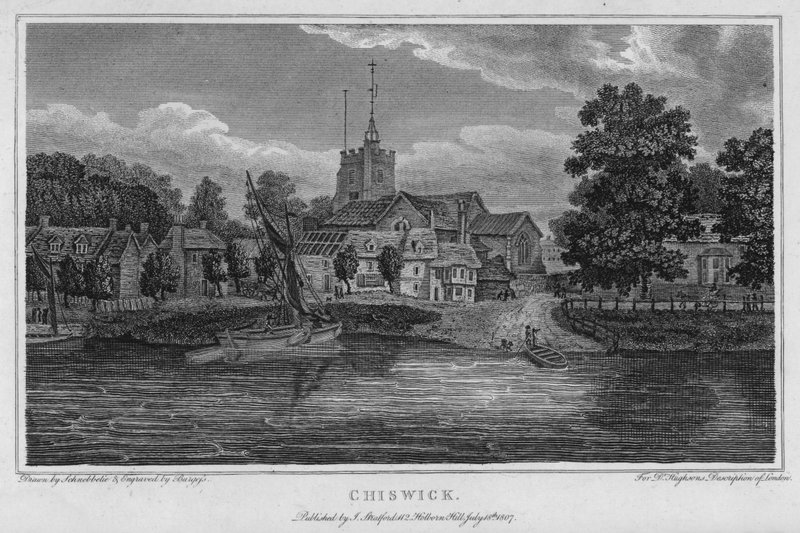 Chiswick (gravyr) av Robert Blemell (after) Schnebbelie