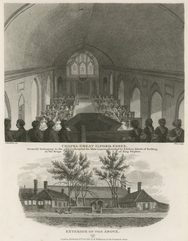 Chapel, Great Ilford, Essex av Robert Blemell Schnebbelie