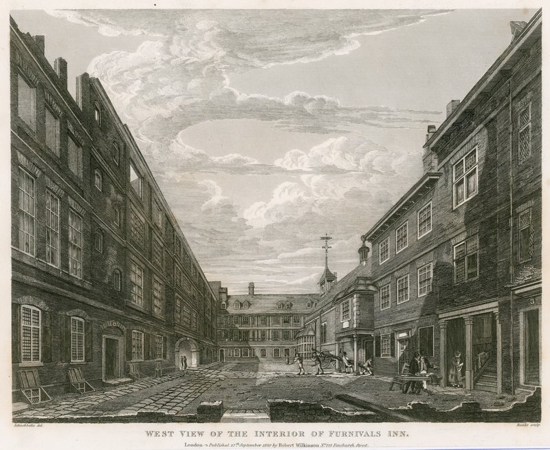 Västra vyn av Furnival