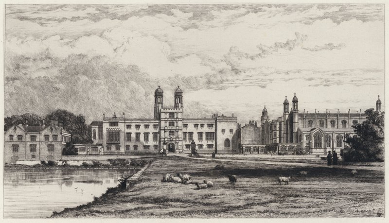 Stonyhurst (etsning) av Robert Kent (after) Thomas