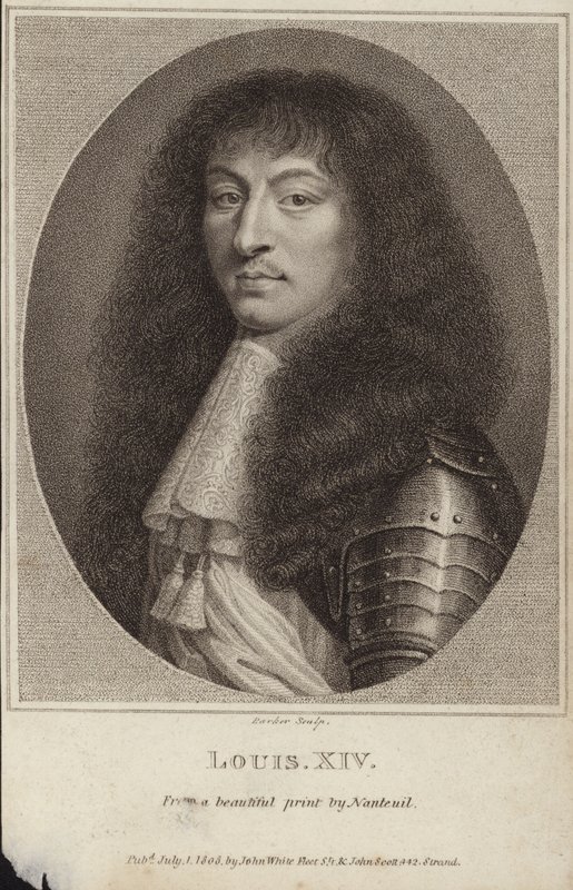 Porträtt av kung Ludvig XIV av Frankrike av Robert Nanteuil