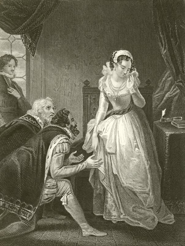 Lady Jane Grey avböjde kronan av Robert Smirke