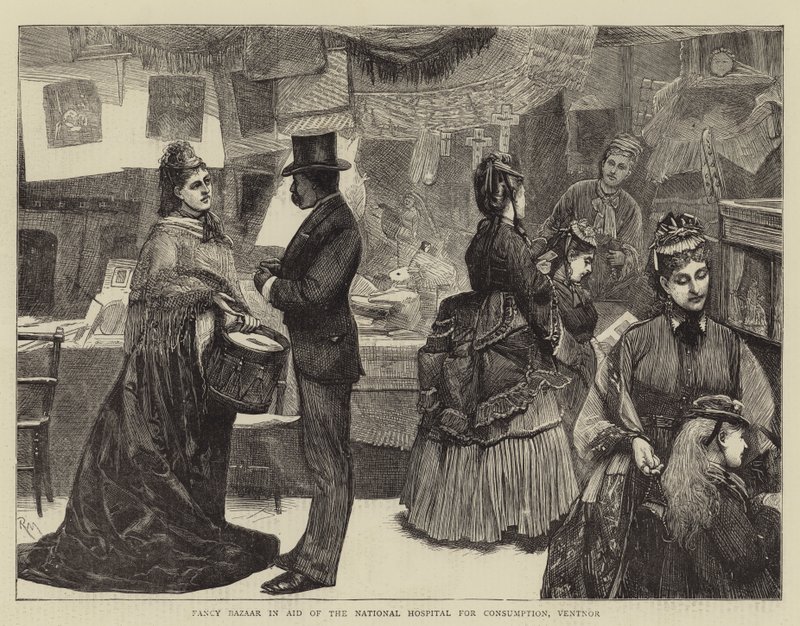 Fancy Bazaar till förmån för National Hospital for Consumption, Ventnor av Robert Walker Macbeth