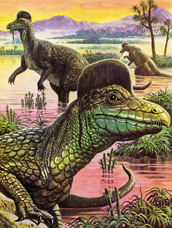 Corythosaurus av Roger Payne