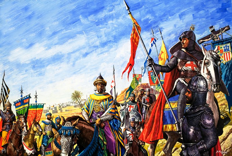 Fredrik II i korstågen av Roger Payne