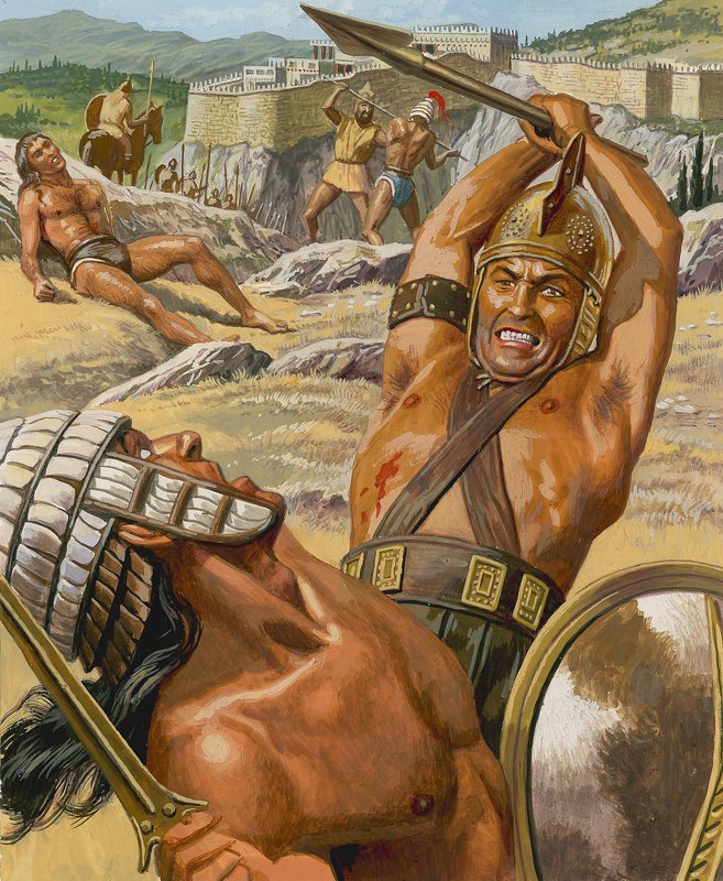 The Dorians (gouache på papper) av Roger Payne