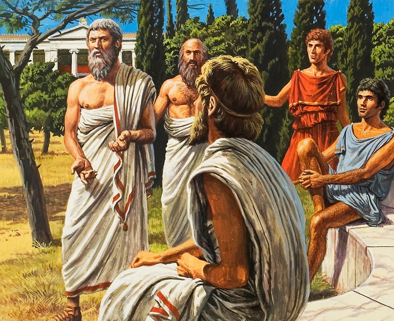 Filosofen Platon av Roger Payne