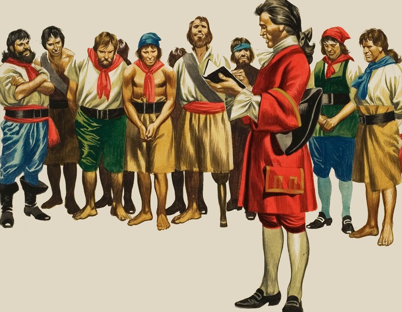 Kapten Bartholomew Roberts av Ron Embleton