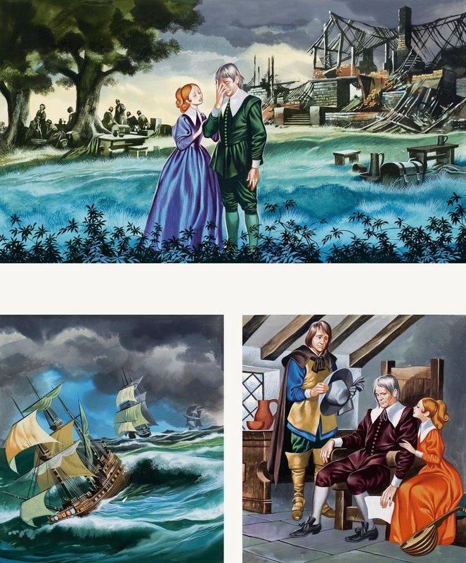 Illustrationer av sagor av Ron Embleton