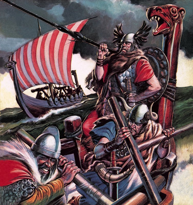 Leif Ericsson, vikingen som grundade Amerika av Ron Embleton