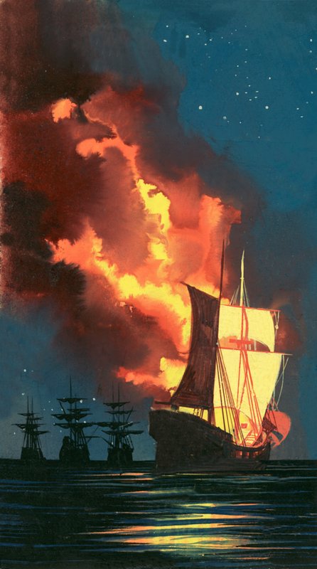 Männen på Jolly Roger: Morgan - Terror på Main av Ron Embleton