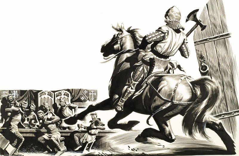 Sir Gawain och den gröna riddaren av Ron Embleton