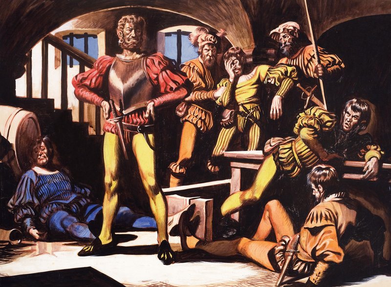 Mannen som älskade för mycket (Othello) av Ron Embleton