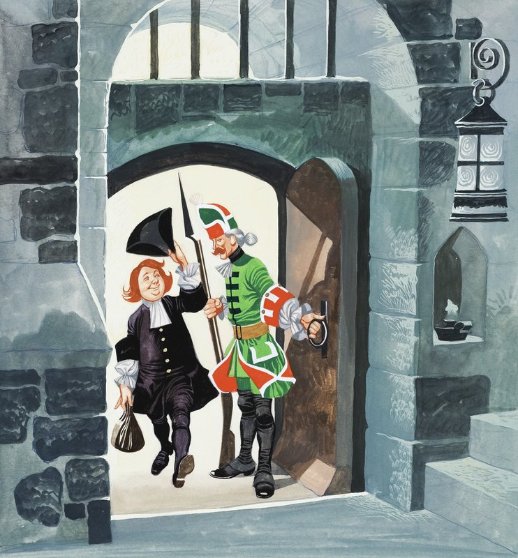 De tre soldaterna av Ron Embleton