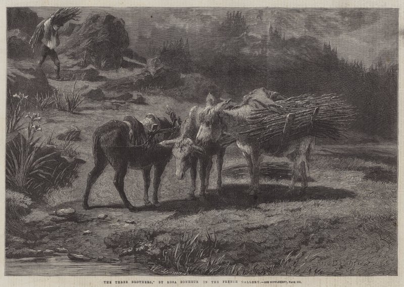 De tre bröderna av Rosa Bonheur