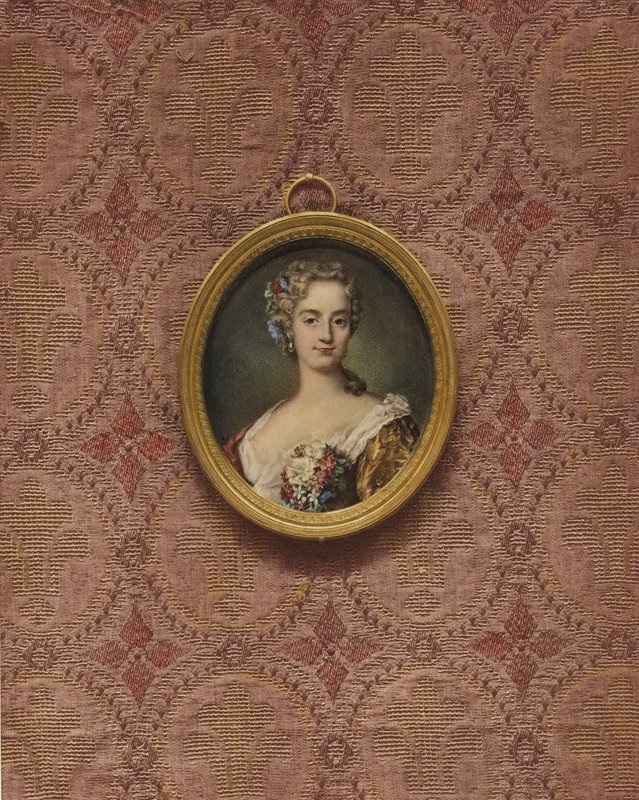 Porträtt av en okänd dam av Rosalba Giovanna Carriera