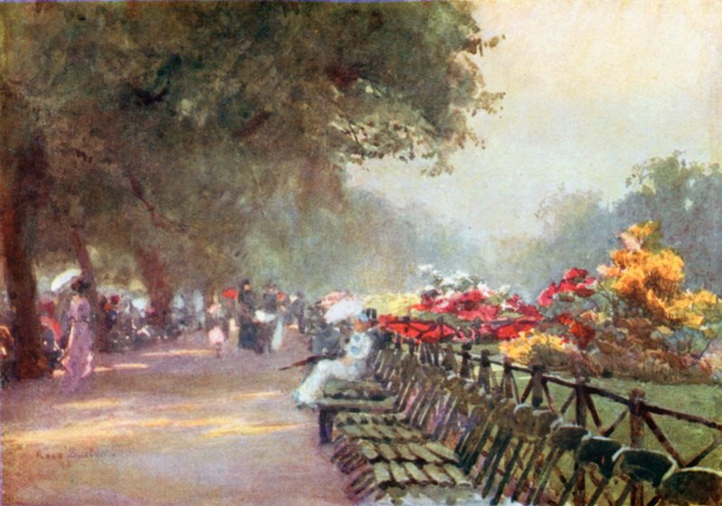 Azaleor i blom, Rotten Row av Rose Maynard Barton