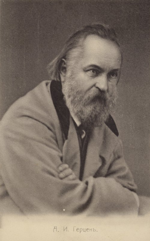 Alexander Herzen (1812-1870), rysk författare och tänkare av Russian Photographer