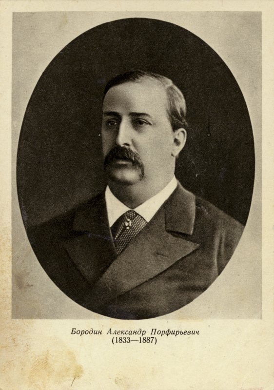 Alexander Porfiryevich Borodin, rysk kompositör (1833-1887) av Russian Photographer
