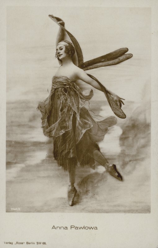 Anna Pavlova, rysk prima ballerina (s/v foto) av Russian Photographer