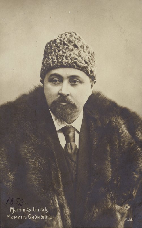 Dmitry Mamin-Sibiryak (1852-1912), rysk romanförfattare och novellförfattare av Russian Photographer