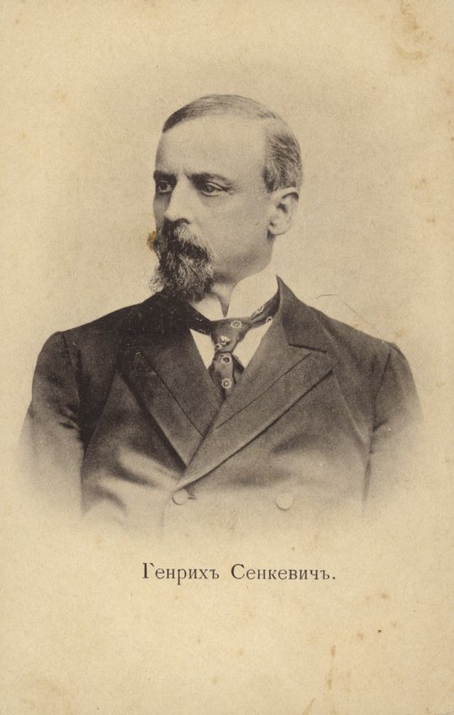 Henryk Sienkiewicz, polsk journalist och romanförfattare av Russian Photographer