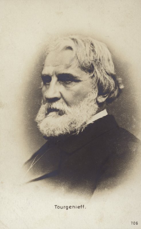 Ivan Turgenev, rysk romanförfattare, novellförfattare och dramatiker av Russian Photographer