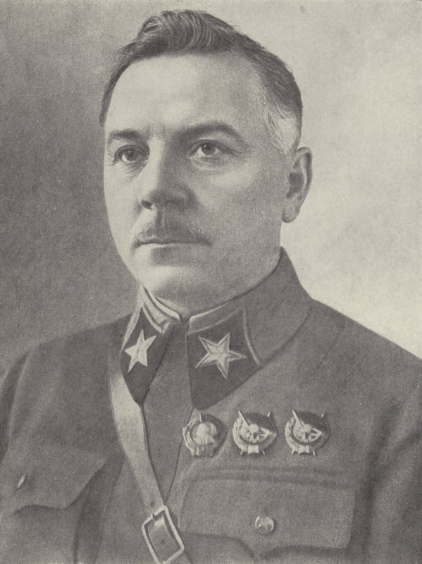 Kliment Voroshilov, sovjetisk general och politiker av Russian Photographer