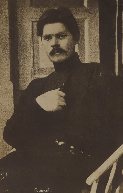 Maxim Gorkij, rysk och sovjetisk författare och politisk aktivist av Russian Photographer