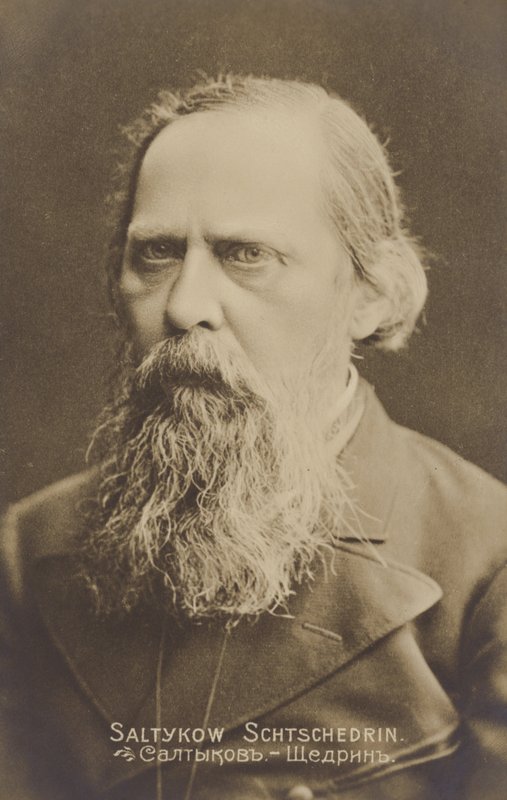 Mikhail Saltykov-Shchedrin, rysk författare och satiriker av Russian Photographer