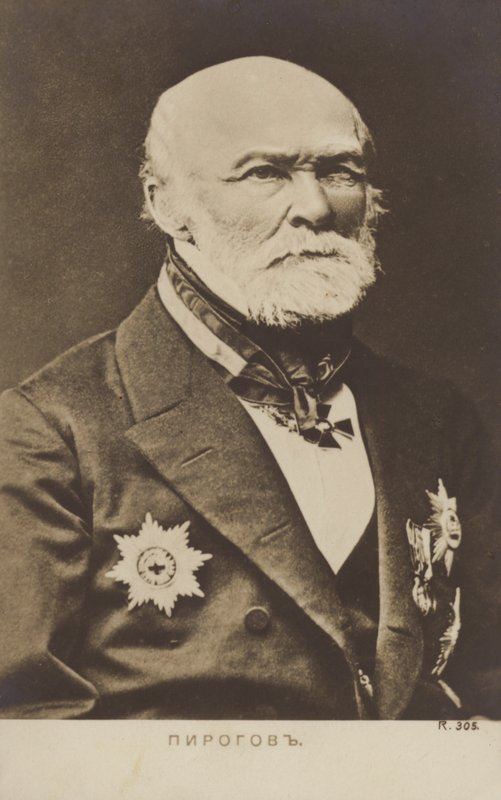 Nikolay Pirogov (1810-1881), rysk läkare, vetenskapsman, kirurg och anatom av Russian Photographer