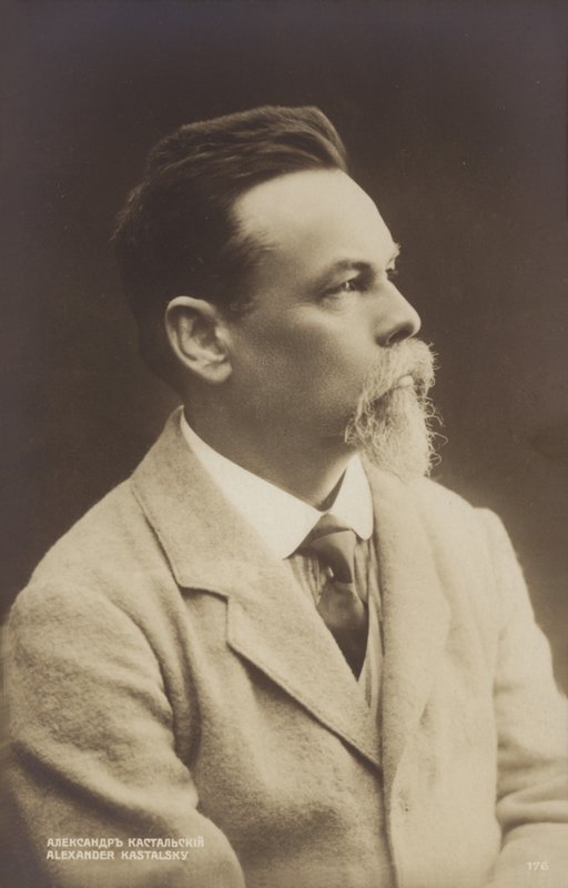 Portrait of Alexander Kastalsky av Russian Photographer