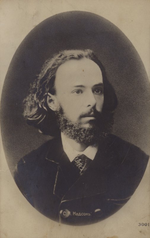 Semyon Nadson, rysk poet av Russian Photographer