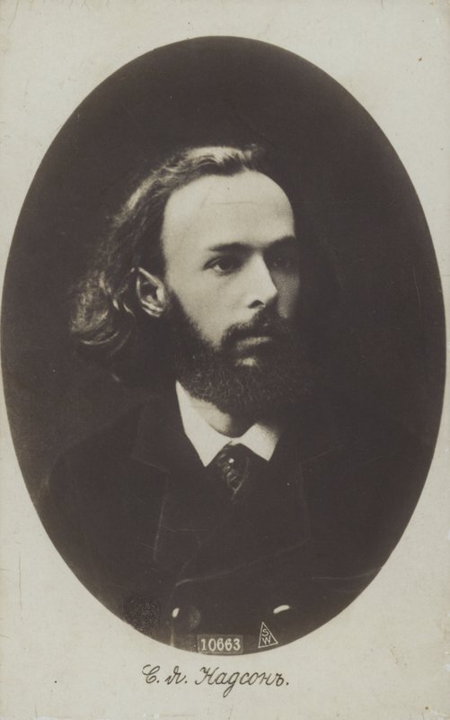 Semyon Nadson, rysk poet av Russian Photographer