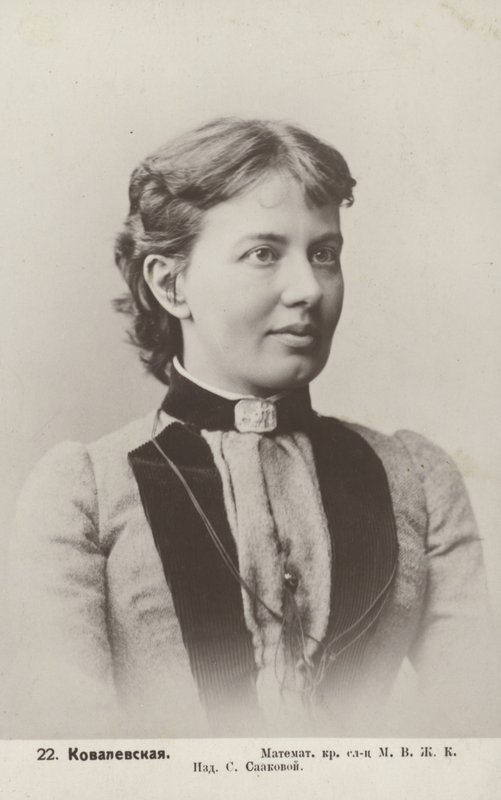 Sofia Kovalevskaya, rysk matematiker av Russian Photographer