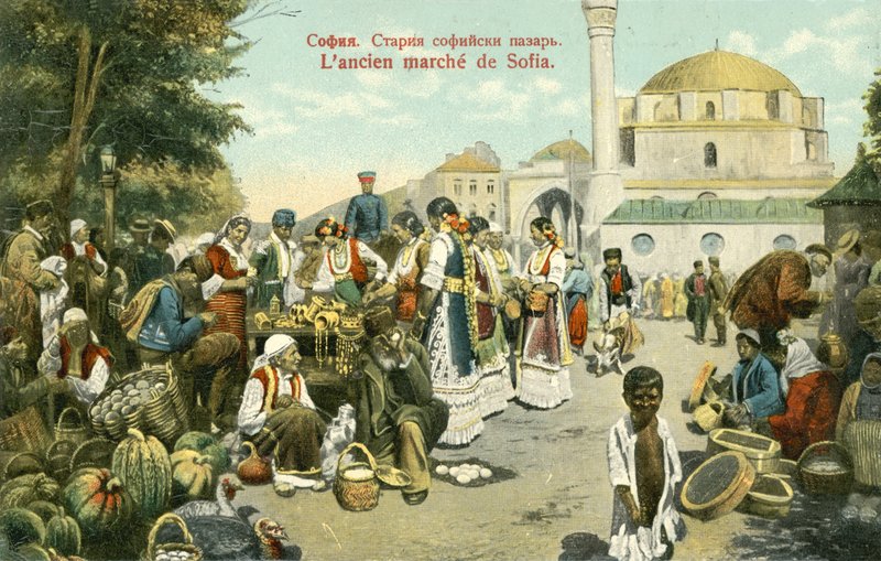 Gamla marknaden, Sofia (färgfoto) av Russian Photographer