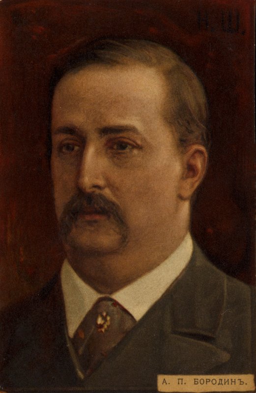 Alexander Porfiryevich Borodin, rysk kompositör (1833-1887) av Russian School
