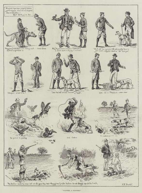 Sökes, en pekare av S.T. Dadd