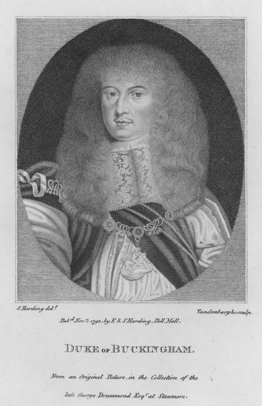 Duke of Buckingham (gravyr) av S. (after) Harding
