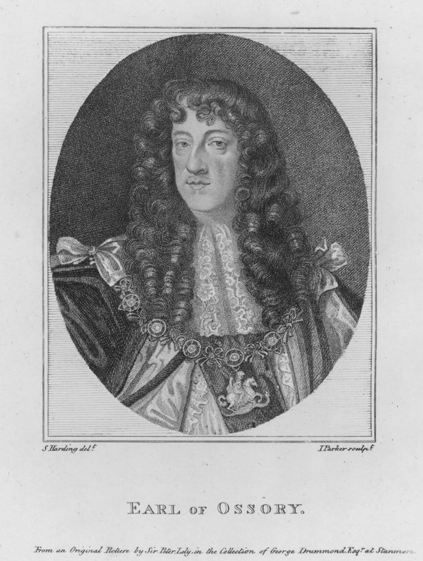 Earl of Ossory (gravyr) av S. (after) Harding