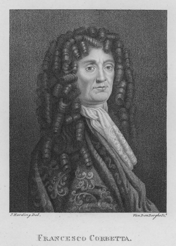 Francesco Corbetta (gravyr) av S. (after) Harding